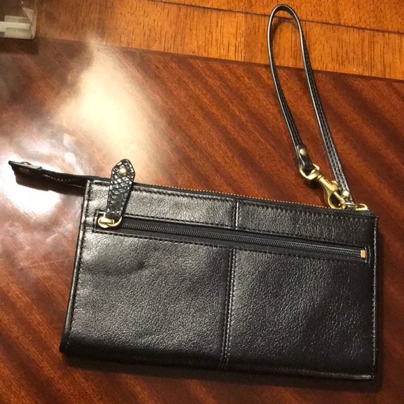 Coach black Ashley leather wristlet wallet - Picture 4 of 8